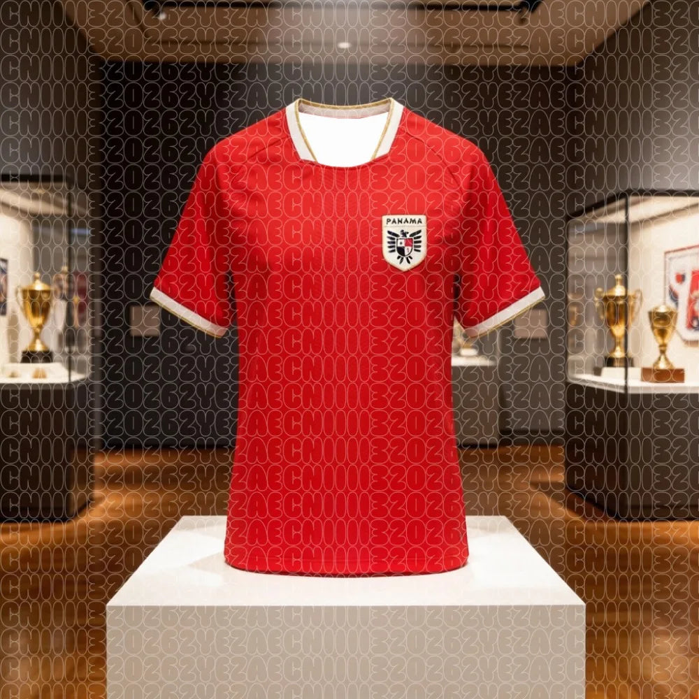 2026 3D Printed Jerseys for Panama National Team Comfortable Quick Drying Sweat Absorbing Sports and Leisure Family Matching Top