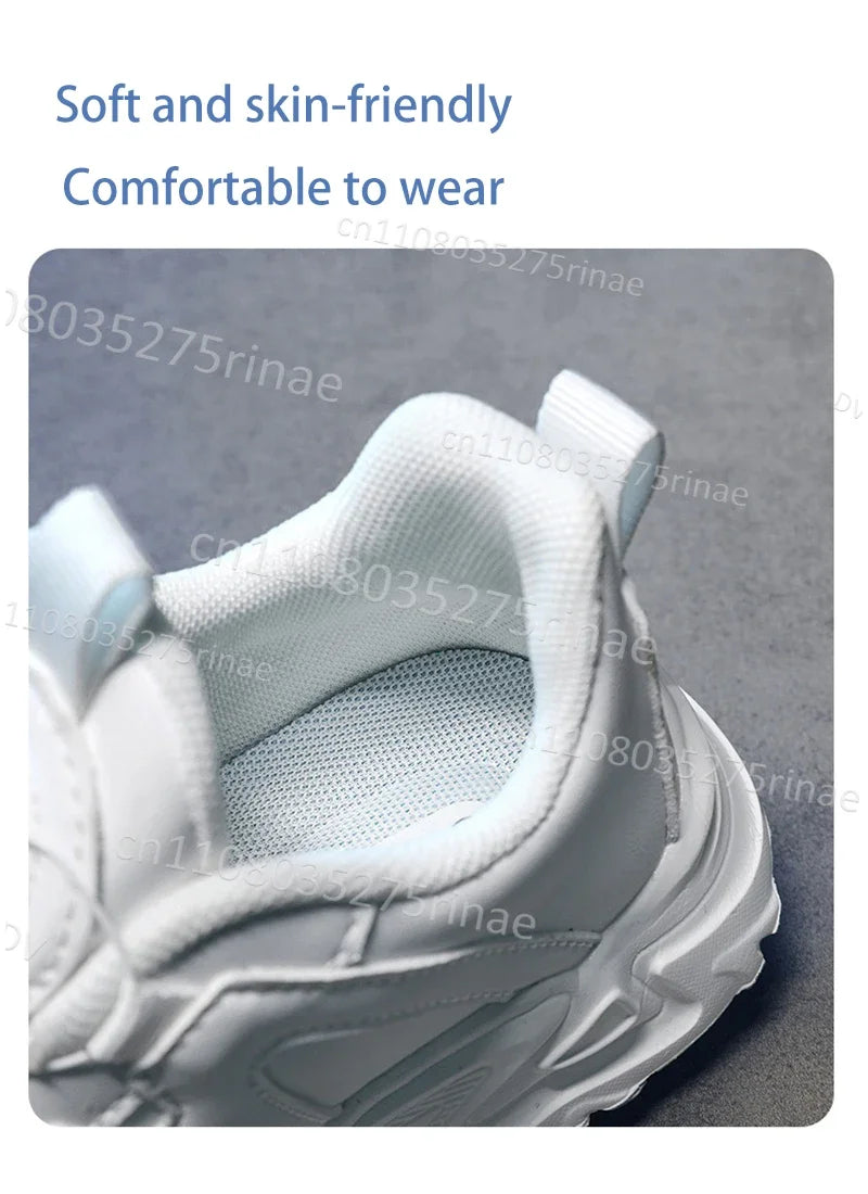 Argentina 2026 Football Kids White Sneakers – Lightweight Breathable Shoes for Boys & Girls | Comfortable Arch Support Walking & Running Shoes