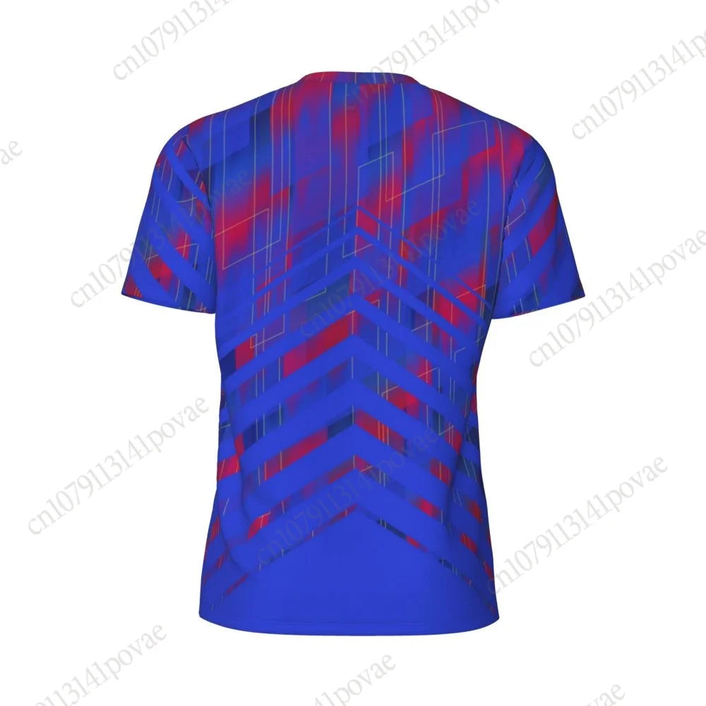 Sweden Flag T-shirts Men Women Mesh Clothing Sports Breathable For Running Bike Tennis Fitness
