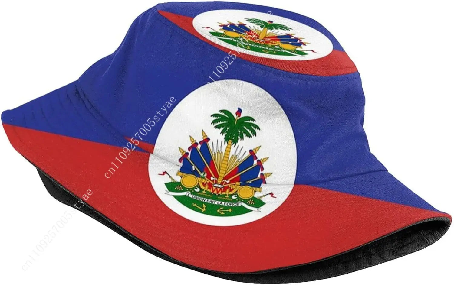 Haiti Flag Bucket Hat Men Women Haitian Outdoor Cap Fisherman