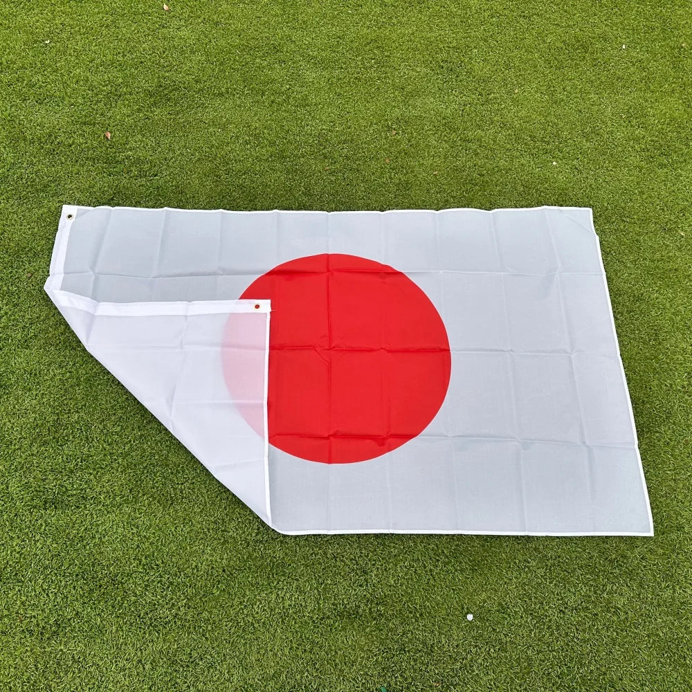 Japan Flag 150x90cm Large 3x5 FT Japanese National Flag Polyester Double Stitched Outdoor Indoor Decoration