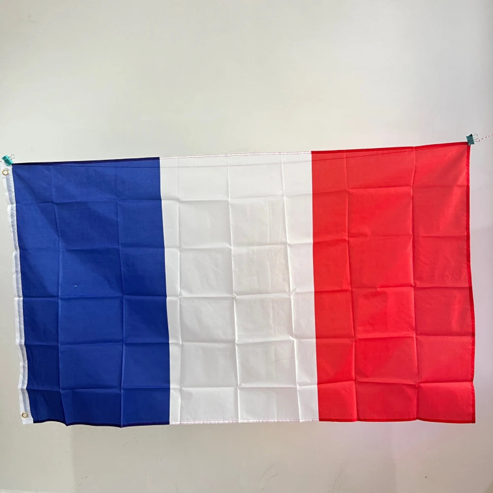 France flag 90*150cm Hanging blue white red fra fr french Polyester Banner Decoration French flag