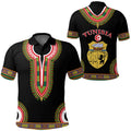 Tunísia Bandeira Mapa Impressão 3D Camisas Polo Para Homens Roupas África País Dashiki POLO Camisa Emblema Nacional Manga Curta Masculina