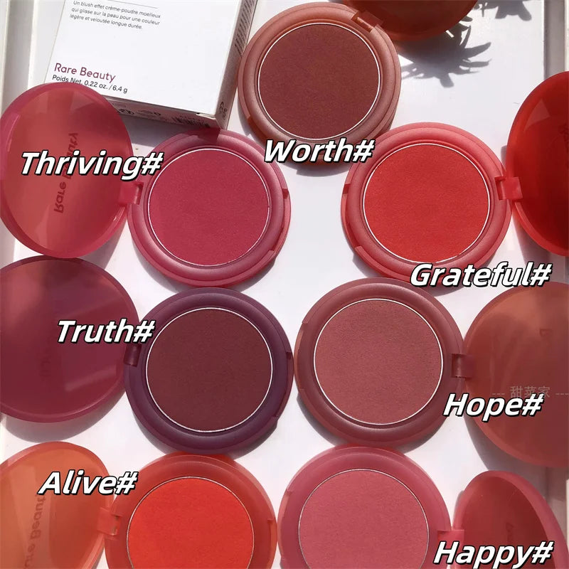 Rare Beauty 7 Colors Soft Pinch Matte Bouncy Cushiony Cream-to-powder Blush Airy and Lightweight Moisturizing Makeup Cosmetics