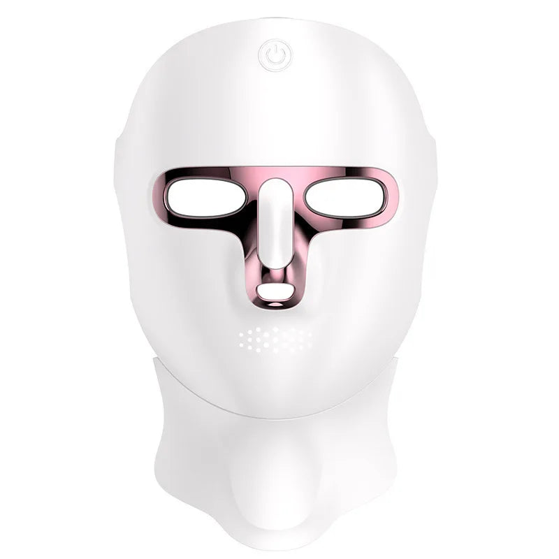 LED Face and Neck Mask – Red Light Therapy Face Mask for Skin Rejuvenation & Glow