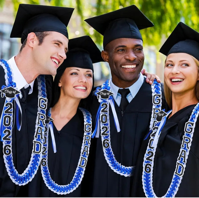 Floral Graduation Sash & Stole – Elegant Graduation Gown Sash for College & University Ceremonies
