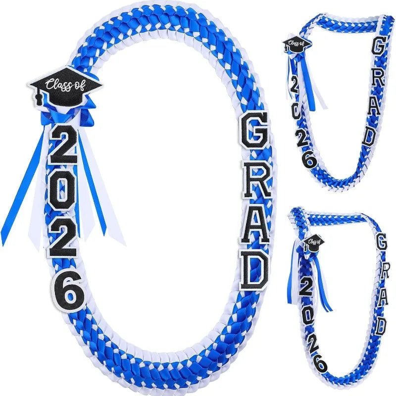 Floral Graduation Sash & Stole – Elegant Graduation Gown Sash for College & University Ceremonies