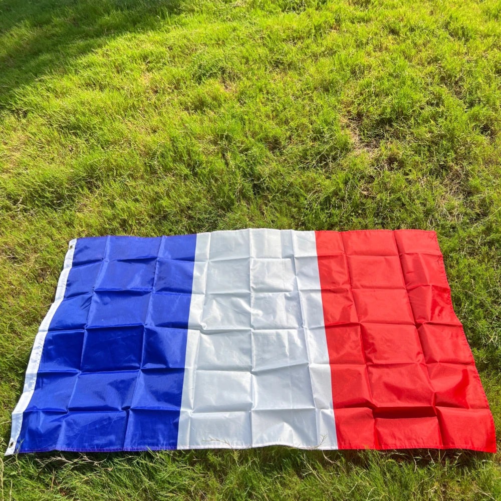 France flag 90*150cm Hanging blue white red fra fr french Polyester Banner Decoration French flag