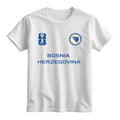 Bosnia and Herzegovina Football Fan T-Shirt – Bosnia and Herzegovina Flag Tee for Men & Women | Summer Cotton Casual Round Neck Shirt | FIFA World Cup Games & 2026 Groups Supporter Wear