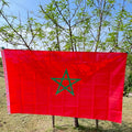 Bandeira do Marrocos 90x150cm MAR MA Bandeira do Reino do Marrocos Bandeira Faixa