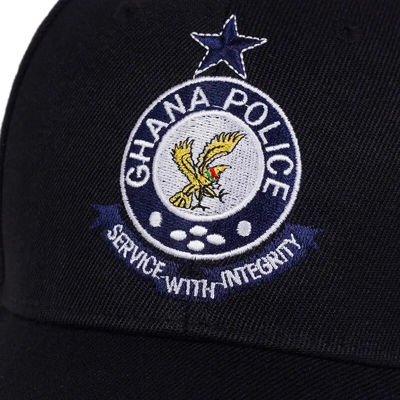 Unisex GHANA Letter Embroidery Baseball Caps Spring and Autumn Outdoor Adjustable Casual Hats Sunscreen Hat