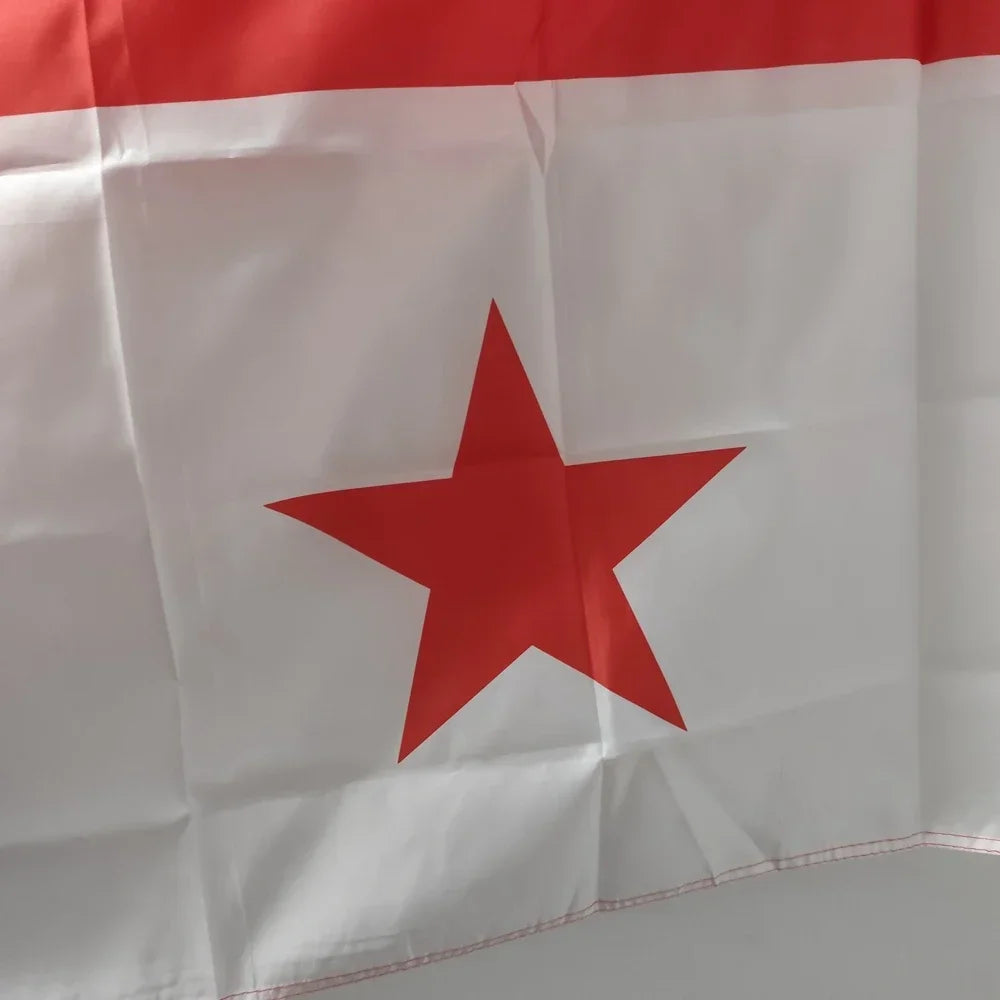 Bandeira do Panamá 90x150cm - Banner para Pendurar 100% Poliéster, Grande Decoração Externa/Interna, Pendurar na Parede do Orgulho Nacional