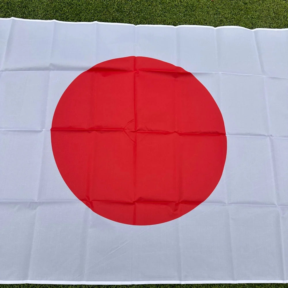 Japan Flag 150x90cm Large 3x5 FT Japanese National Flag Polyester Double Stitched Outdoor Indoor Decoration