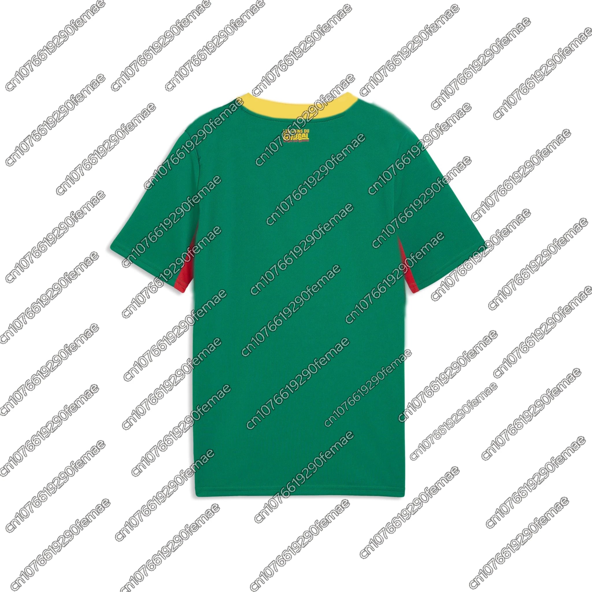 2026 Senegal Fan Version Soccer Jersey Boy Teenager Sports T-Shirt Breathable Quick Dry Training Top Football Warm-up Must-Have