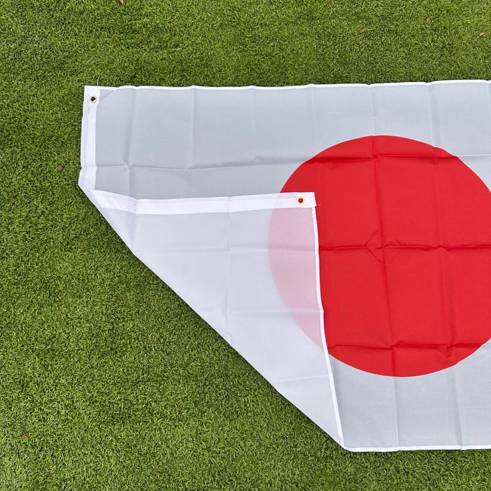 Japan Flag 150x90cm Large 3x5 FT Japanese National Flag Polyester Double Stitched Outdoor Indoor Decoration