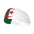 Algeria Flag Sports Headband – Wide Elastic Hair Band for Men & Women | Yoga, Running, Fitness & Gym