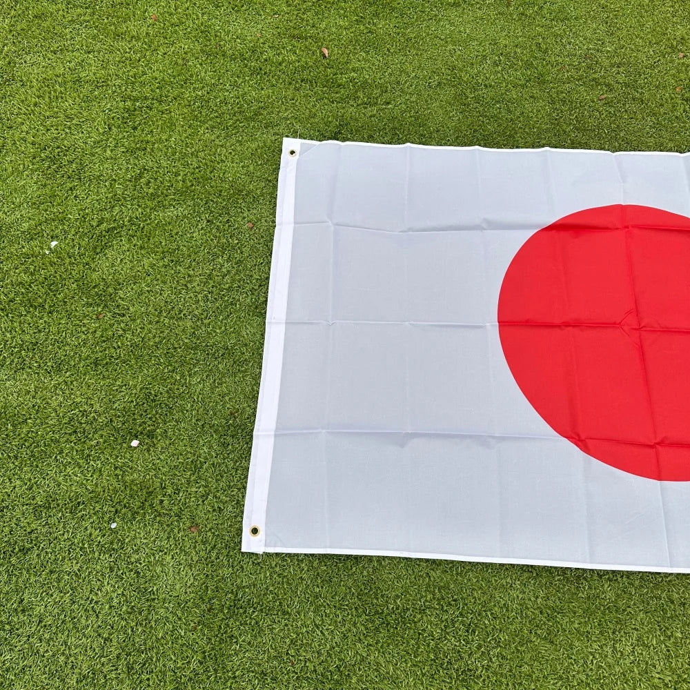 Japan Flag 150x90cm Large 3x5 FT Japanese National Flag Polyester Double Stitched Outdoor Indoor Decoration
