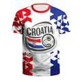 2026 Jersery Croatia T-Shirt for Men HR Flag Tee Shirts Fashion 18 Soccer Top Red White Grids Football Jerseys Unisex Clothing