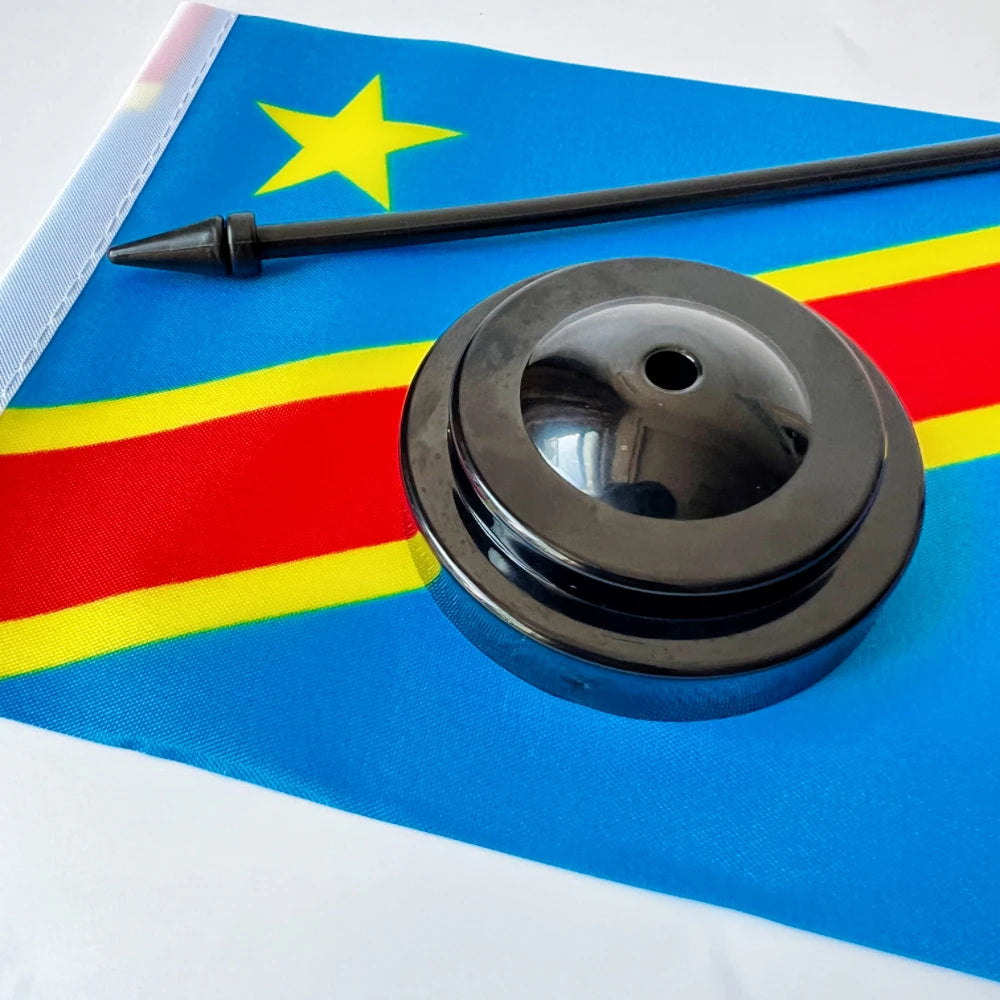 14x21cm Office Desk Flag Of Congo Flag Flag The Republic Of Congo National hanging Flag banner standard Hanging Banner